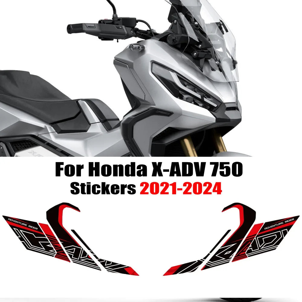 

For Honda X-ADV XADV X ADV 750 Protector Tank Pad Kit Knee Wheel Stickers Decals Body Fender Shell Windshield 2021 - 2023 2024