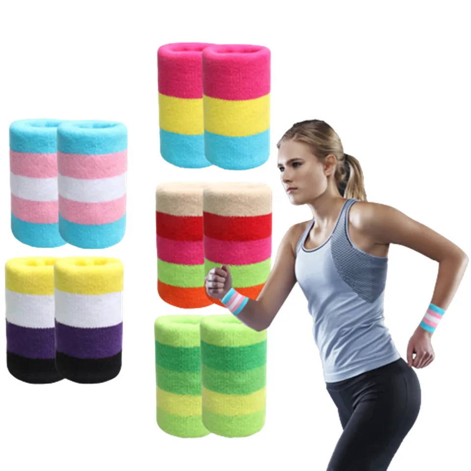 6 Schweißbänder Für Kinder, Saugfähig, Elastisch, Für Sport