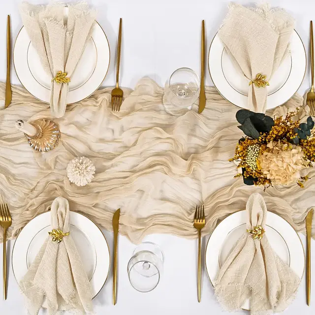 Cotton Cloth Fringe Napkins 4
