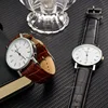 Men's Watches Business Wrist Watch Luxury Leather Strap Analog Watches Quartz Wristwatches Clock Men Women Casual Simple Watch 4
