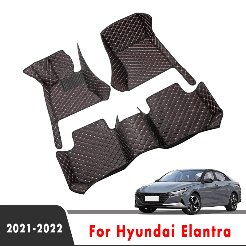 Tapis De Sol 3D Moulé Pour Hyundai Elantra GT 2011-2017 - Noir - Protège Intérieur De Voiture