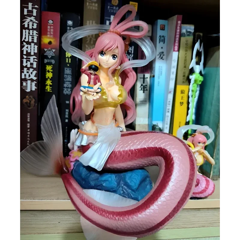 Original Anime Princesa Shirahoshi Action Figure, Lift Luffy PVC