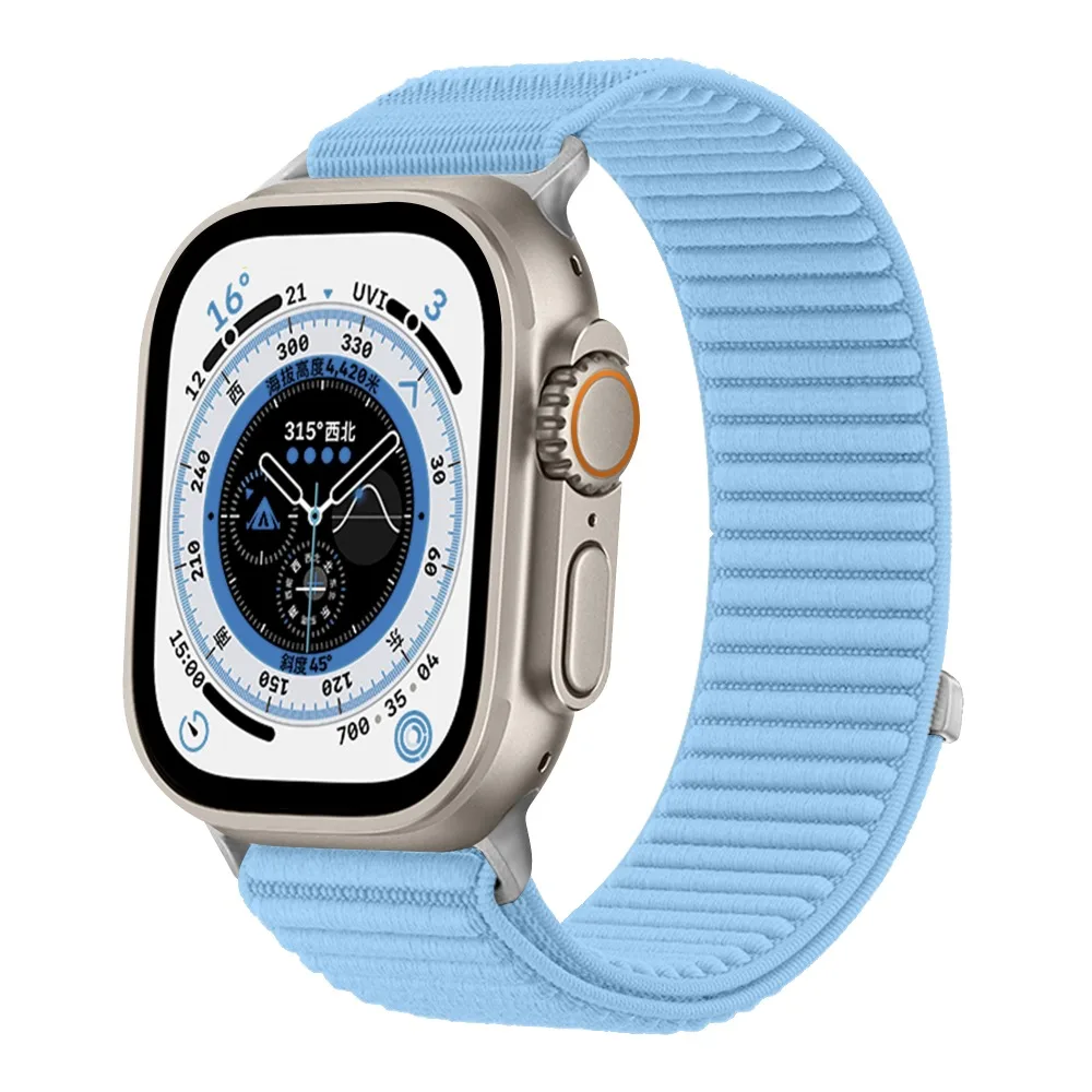 Nylon Loop Strap for Apple Watch - Stylish and Durable Replacement Bracelet