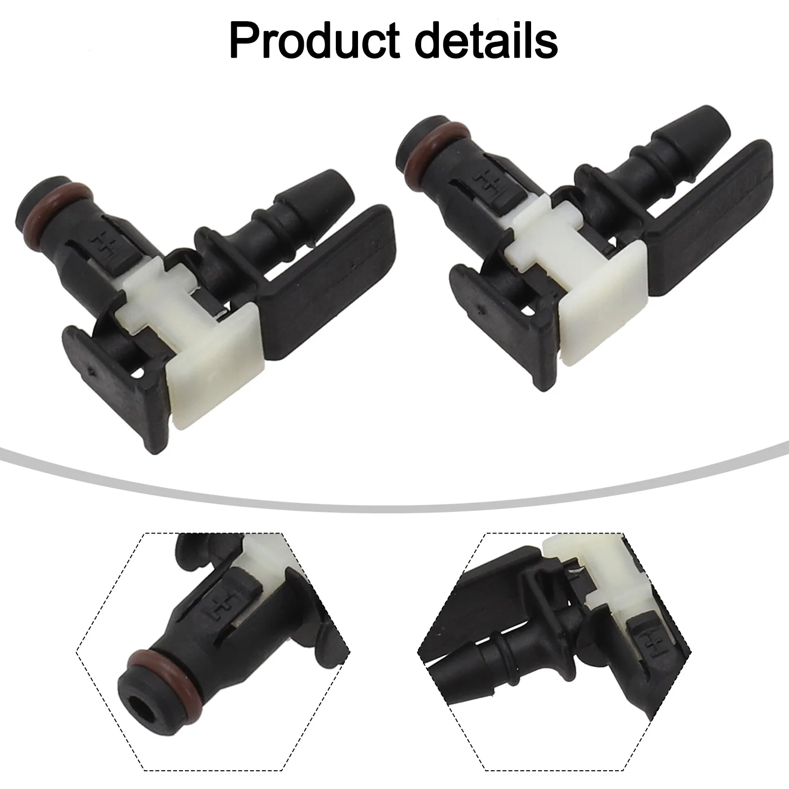 Direct Injector Fitting 2x Fuel Injector Fitting Fuel Injector Return Fitting Auto Parts ...