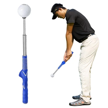 Golf Swing & Grip Trainer – Retractable Training Aid 1