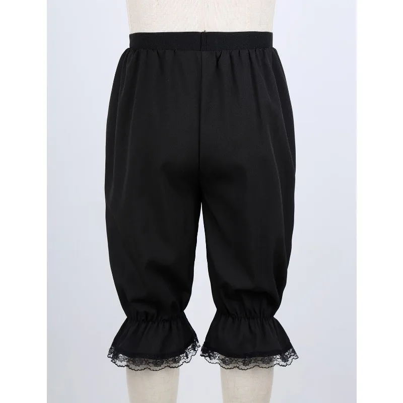 Lantern Pants Lace Five Piece Pants Spring and Summer European and American Solid Color Lace Loose Fitting Women's Pants