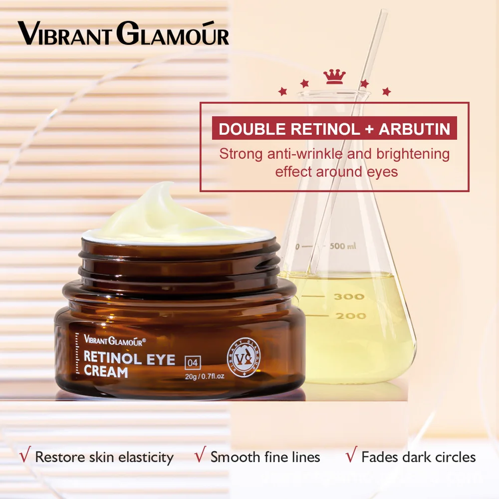 Vital GLAMOUR Retinol 2-Piece Set For Moisturizing Facial Skin Care