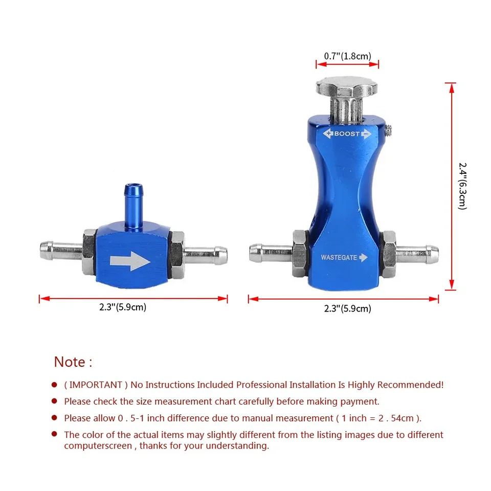 Cherry Bomb Muffler Manual Turbo Boost Controller Bleed Valve Manual Boost  Controller Kit - For Universal Car Applications Adjustable Bilateral Turbo  Tee Bleed Valve Conair Turbo Extreme Steam, image size:960x960