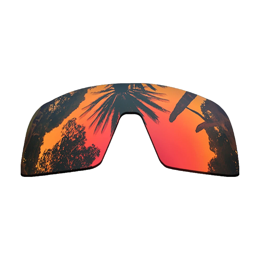 

Orange Red Mirrored Polarized Replacement Lenses for Sutro Sunglasses Frame 100% UVA & UVB