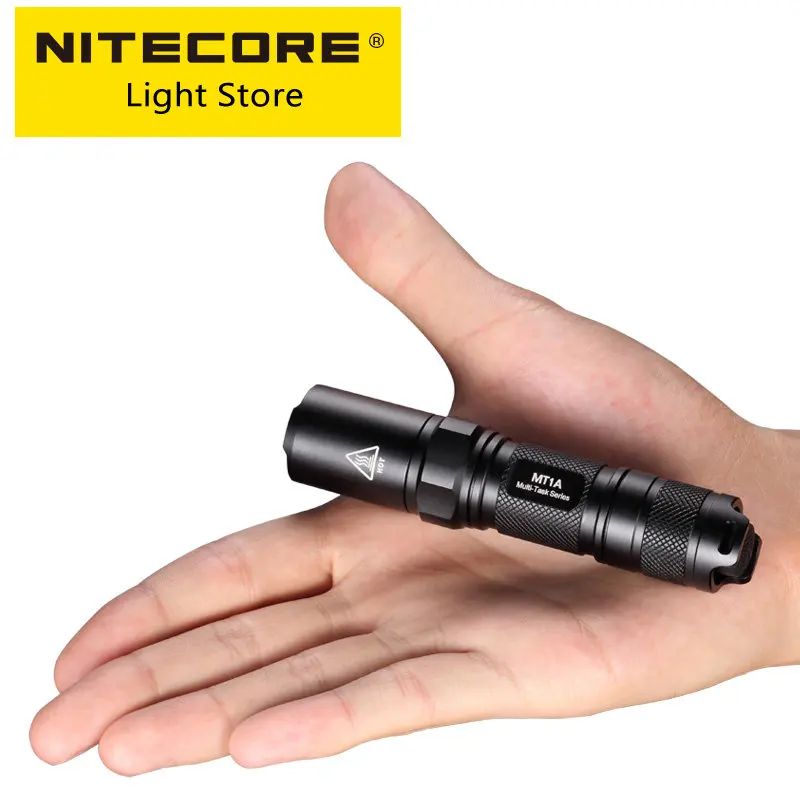 Nitecore Mt1A Torcia Esterna Mini Campeggio Escursionismo Flash Light Aa Batteria Olight Alluminio Led Illuminazione Portatile