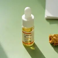 Huile de citron au curcuma, nourrissante, hydratante, sérum thérapeutique pour le visage, rétrécit les Pores, correcteur de taches foncées, soins du visage, 10ml 4