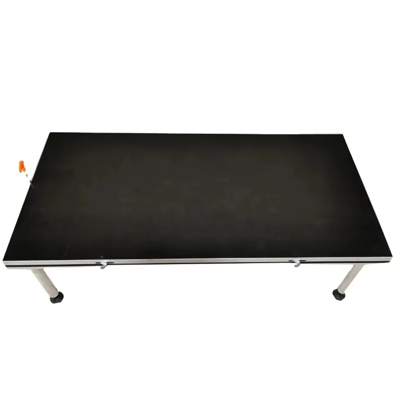 Outdoor Indoor Aluminum Stage Assembly Adjustable Portable Stage Truss ...