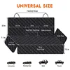 Dog car seat pad for cars trucks SUVs and other vehicles - universal pet rear seat pad for pets 3