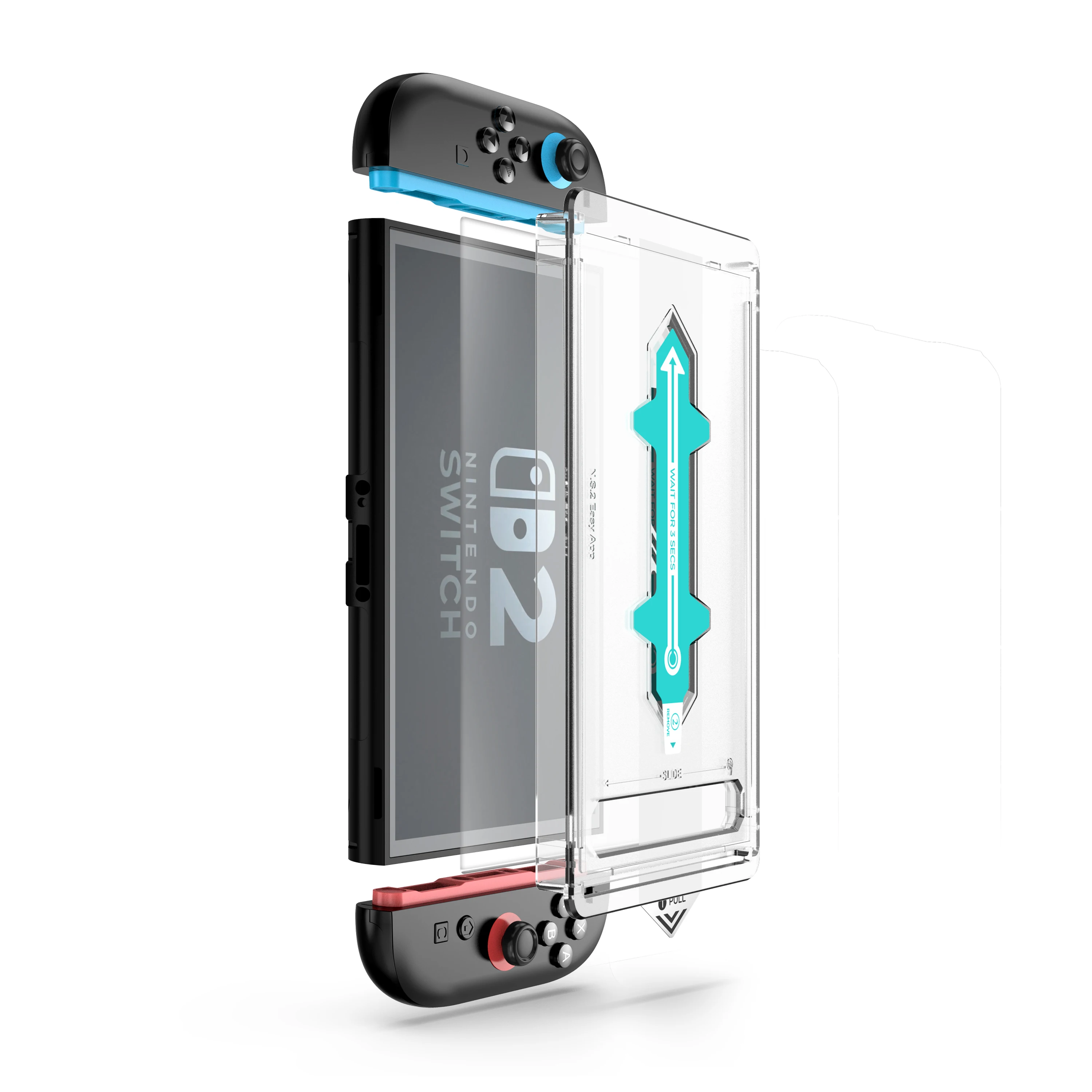 2pcs Screen Protector Align for Nintend Switch 2 9H Tempered Glass Easy Installation Kit Anti-Scratch Protection Accessories