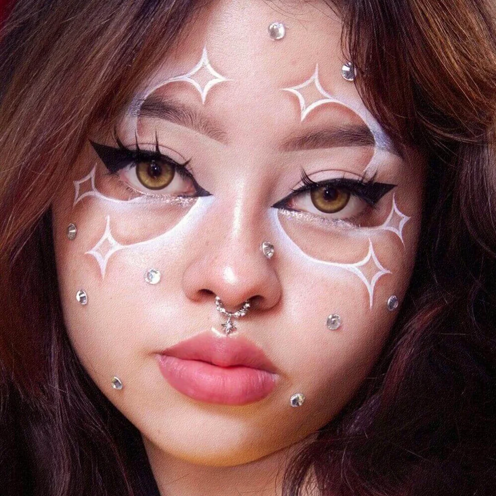 Piercing Jewelry 1Pcs Crystal Septum Hoop Clickers Nose Ring Cartilage Piercing Helix Hoop Earring Tragus Daith Hoops Rook Earring Lobe