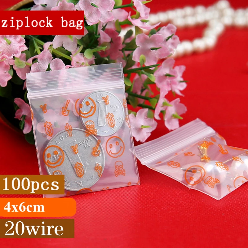 Custom Baggies BaggesSnce1987 1010 MN ZP SEAL DESGN BAGS 100PCS