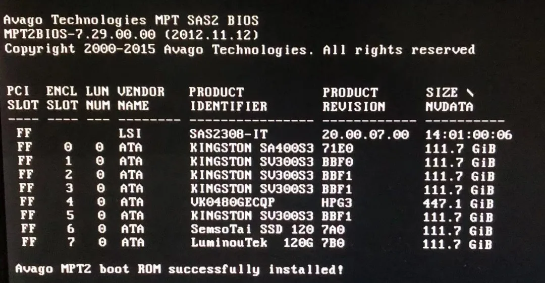 SAS2208 2308 6 Gb s HBA FW