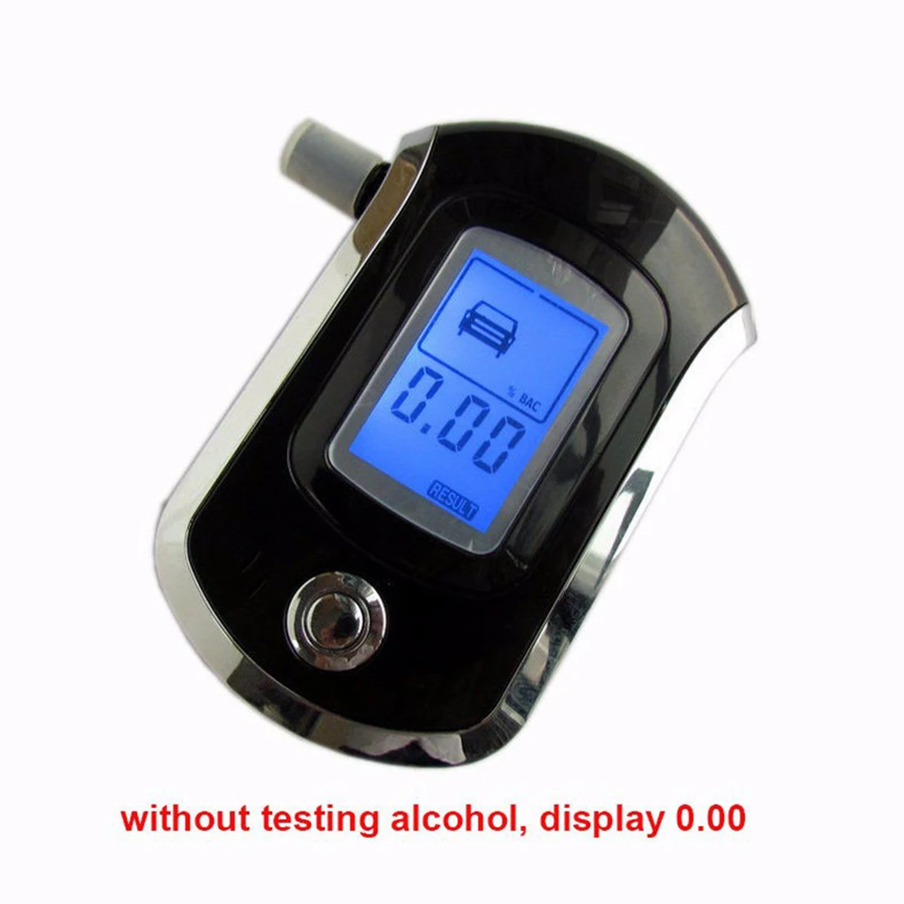 Professional Digital Breath Alcohol Tester Breathalyzer AT6000 alcohol breath tester alcohol detector