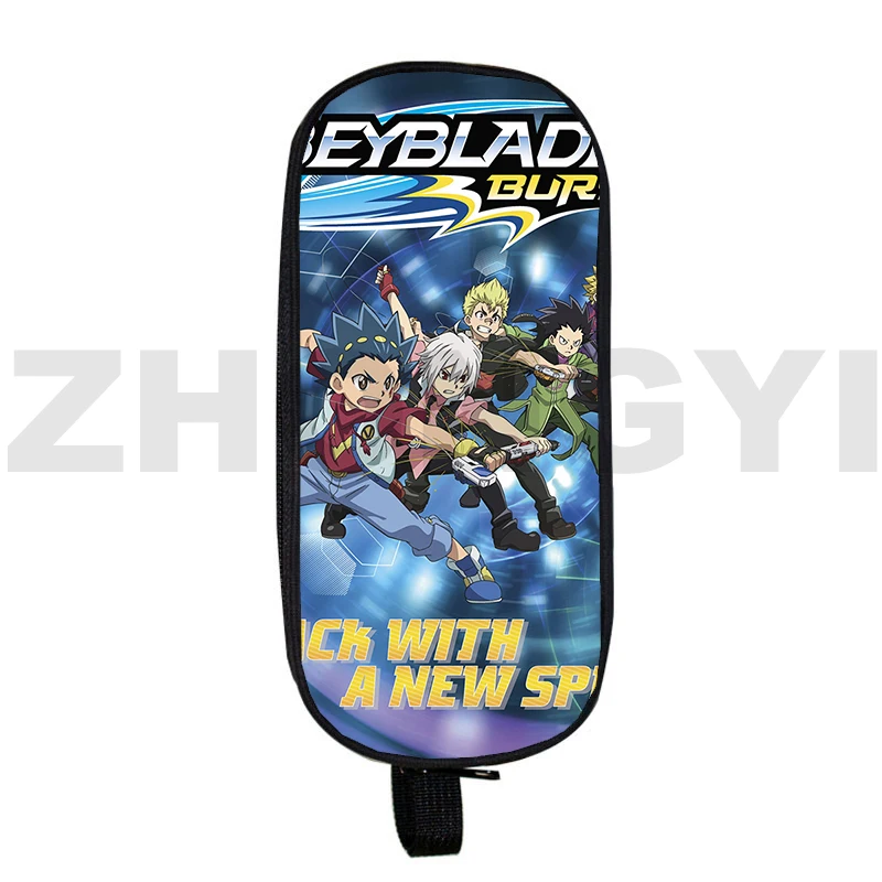 

Сумка для карандашей Beyblade Burst 3D, чехол для косметики в стиле аниме, школьные принадлежности для мальчиков и девочек