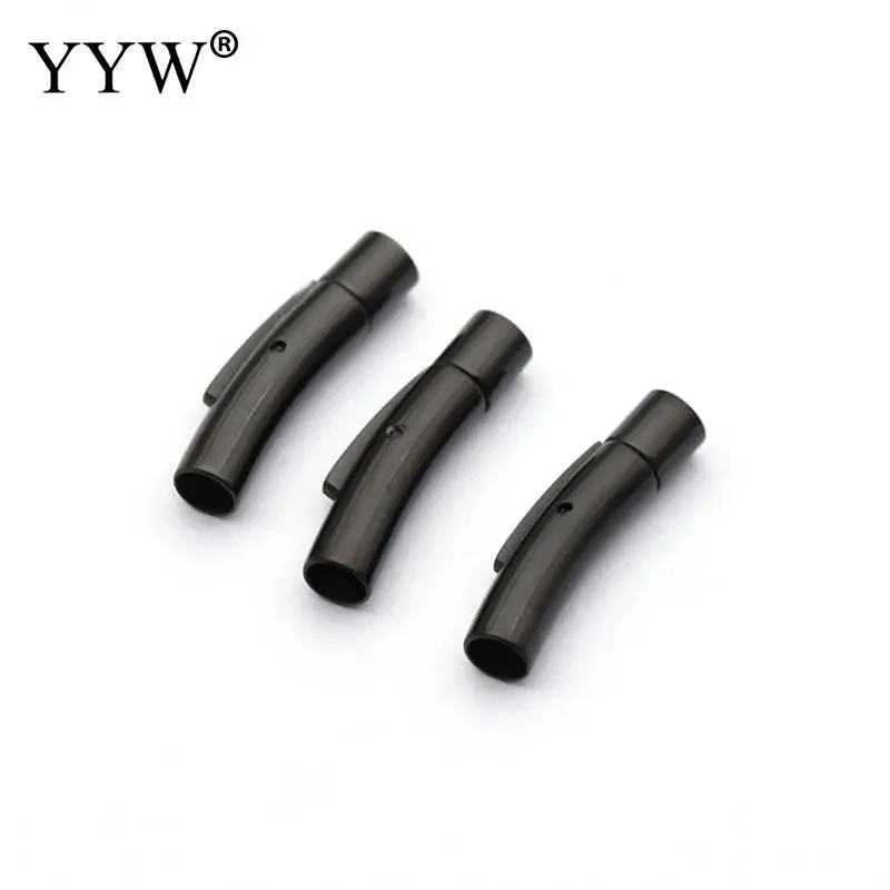 wholesale 10pcs Stainless Steel Bayonet Clasp plated durable Sold By Bag for DIY jewelry making Accessories