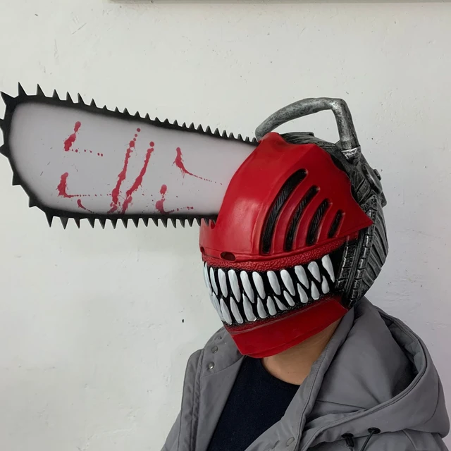 Chainsaw Man Denji Chainsaw Head Cosplay Prop Buy - AliExpress
