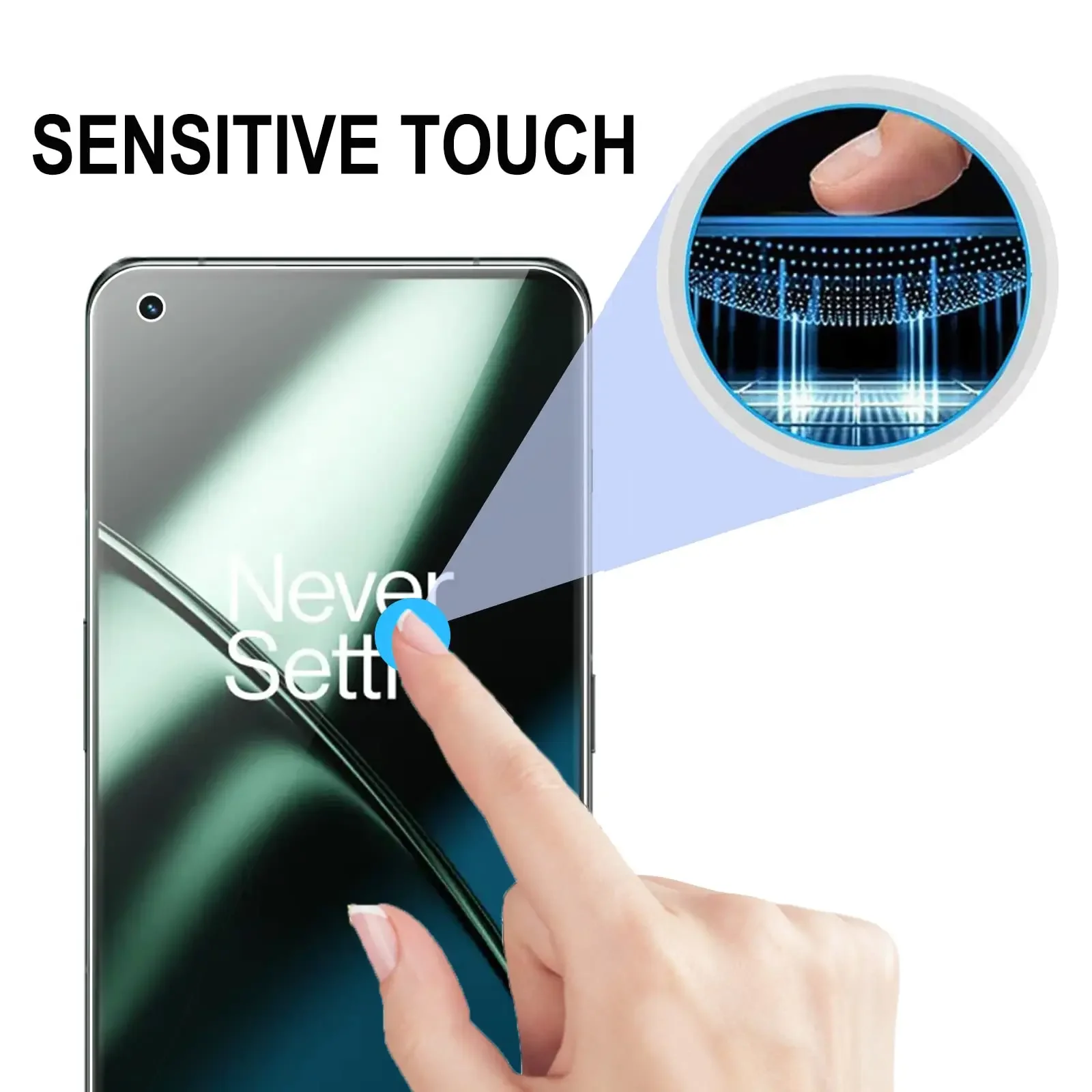 Premium 3-Pack Hydrogel Screen Protector Films - Soft and Durable Protection