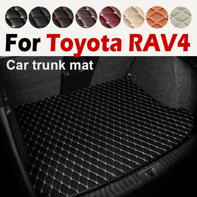 

Коврик для багажника автомобиля для Toyota RAV4 2013 2014 2015 2016 2017 2018 2019, пользовательские автомобильные аксессуары, украшение интерьера автомобиля
