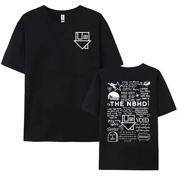 The Neighborhood NBHD Band Printing T-shirt Cotton High Quality Women/Men Tshirts Ropa Mujer Casual Short Sleeve Tee-shirt Male 1
