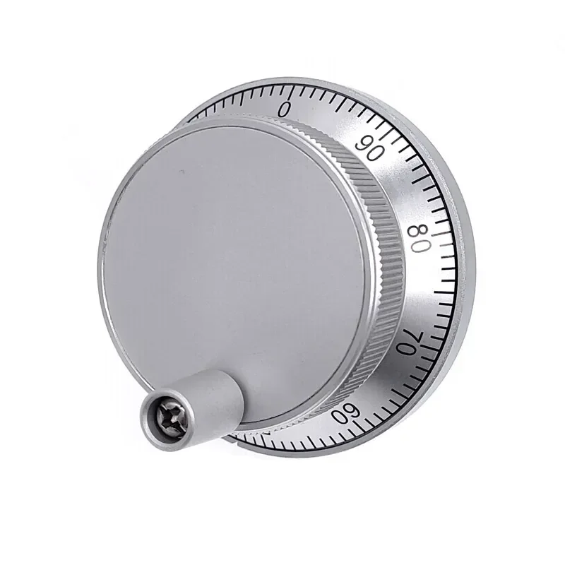 Handwheel CNC Pulser 60mm Pulse 100 5V 4Pin 6Pins Manual Pulse Generator Hand Wheel CNC Machine Rotary Encoder 1Pc