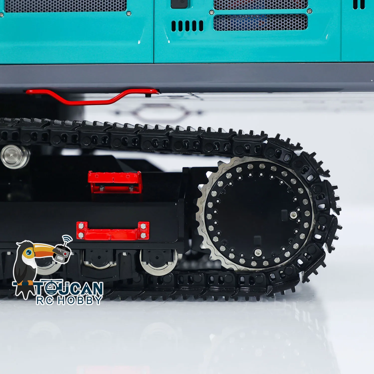 1/14 LESU AOUE-SK500 RC Hydraulic Excavator RTR Radio Control Earth Digger Smoke Light System RC Toys Gift Vehicle Cars Model 4