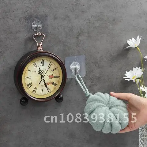 

Strong Suction Cup Self Adhesive Waterproof Wall Hook Transparent Hangers Kitchen Bathroom Rack The Hooks For Hanging