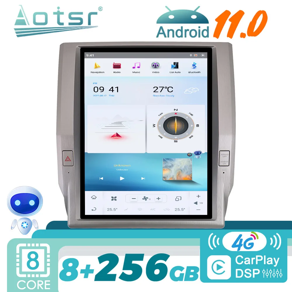

For Toyota Tundra 2014 - 2018 Android Car Radio Stereo Receiver 2Din Autoradio Multimedia Video Player GPS Navigation Head Unit