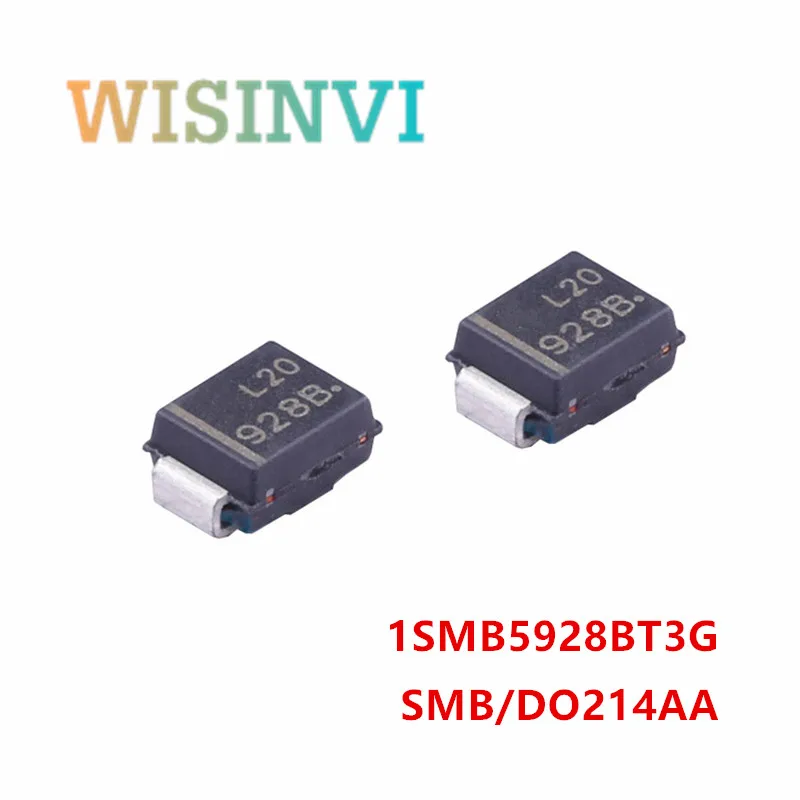 

100PCS 1SMB5928BT3G 928B 3W 13V ＆ 1SMB5929BT3G 929B 3W 15V ＆ 1SMB5930BT3G 930B 3W 16V ＆1SMB5931BT3G 931B 3W 18V SMB DO-214AA