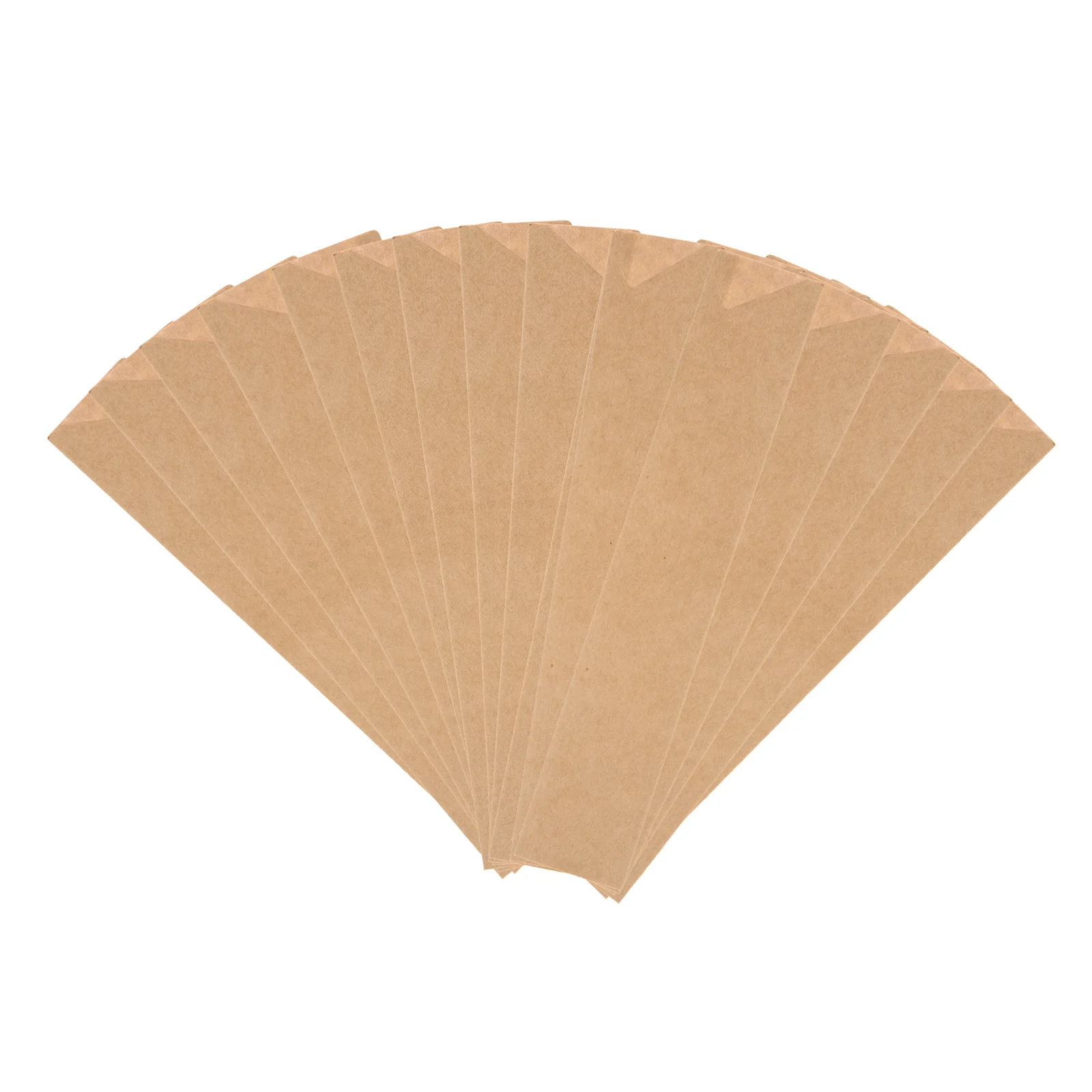 

200 Pcs Kraft Paper Chopsticks Bag Spoons Silverware Takeout Sleeves Packing Disposable Tableware Bags Pockets
