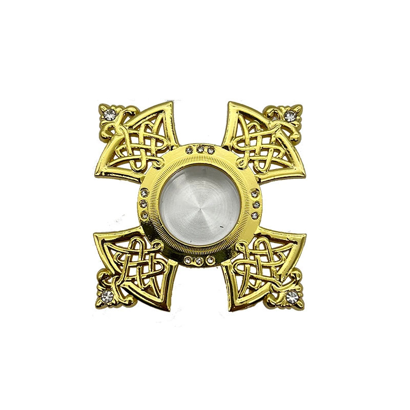 Gold with White