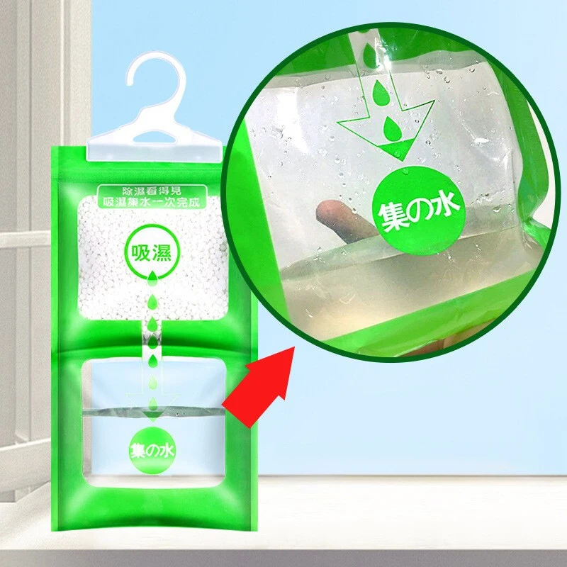 Moisture Absorber Bag 10Pcs Hanging Moldproof Wardrobe Antihumidity Dry Dehumidification for Closet Indoor