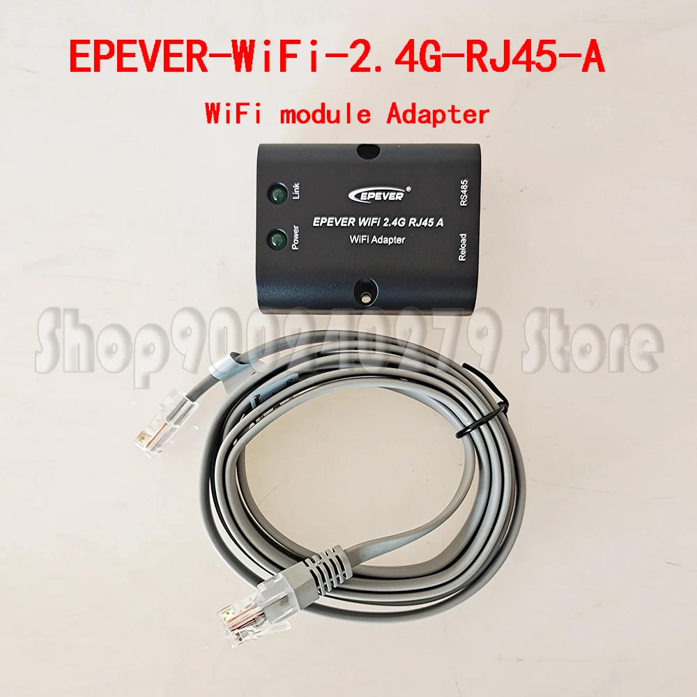 EPEVER WiFi Modul 2,4G RJ45 für MPPT Solarlade Controller und Parameteränderung über mobile App (EPEVER WiFi 2.4G RJ45 D