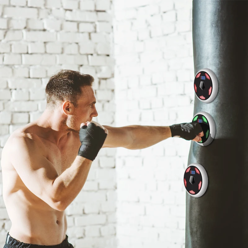 

Ama Hot Selling Sports Training Partner 6+1 Lights Boxing Agile Reaction Light