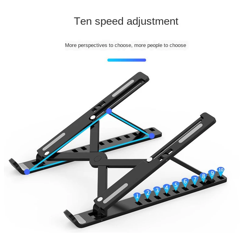 C2 Desk Tables Laptop Stand Foldable Adjustable Lifting Tablet Portable Cooling Stand For Macbook Air Pro Ipad Computer Supports