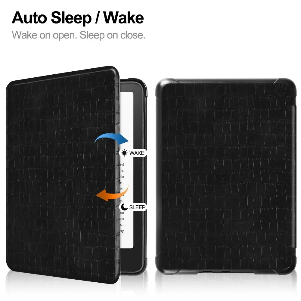 Hand Support e-Reader Case with Auto Sleep/Wake Feature