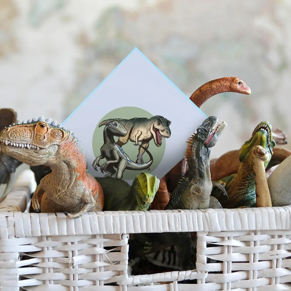 Dinosaur Clear Stamps for DIY Scrapbooking Jungle Party Wildlife Animals Silicone Clear Stamp Seals for Cards Making Photo Album clear stamps clear rubber stamps