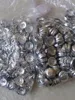 500pcs 16L 0.9cm 18L 20L 24L 30L 32L 36L 40L DIY handmade Fabric Button Bread Shape Round Fabric Covered Cloth Button Metal Back 6