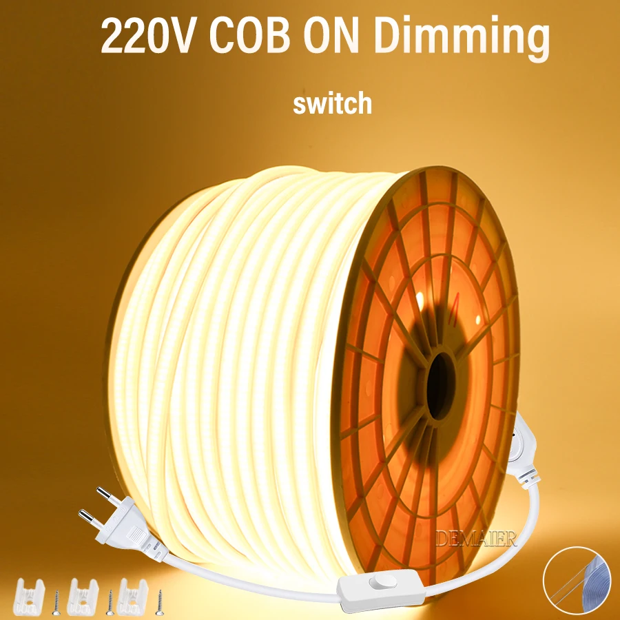 รูปสินค้า ไฟ LED COB ปรับความสว่าง กันน้ำ 360 ดวง