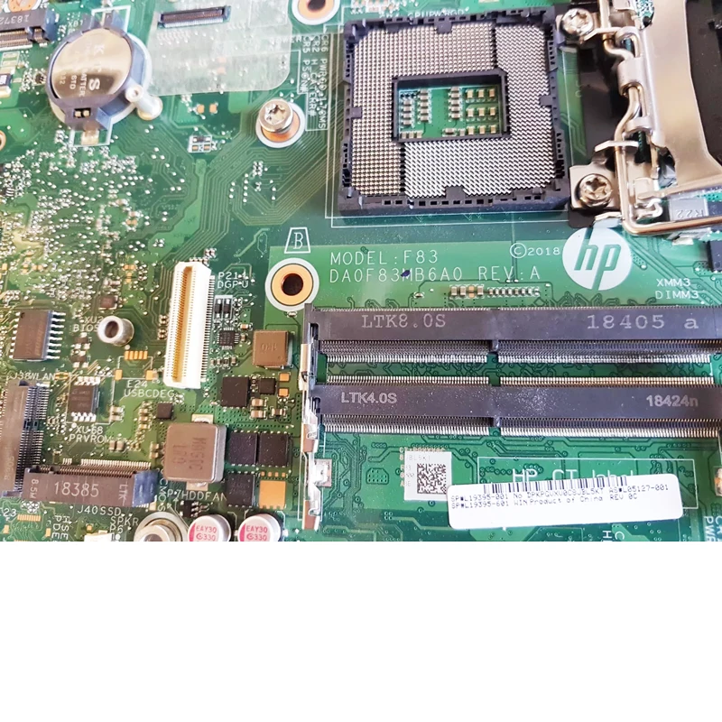For HP EliteDesk 800 G4 DM 65W Desktop Motherboard DA0F83MB6A0