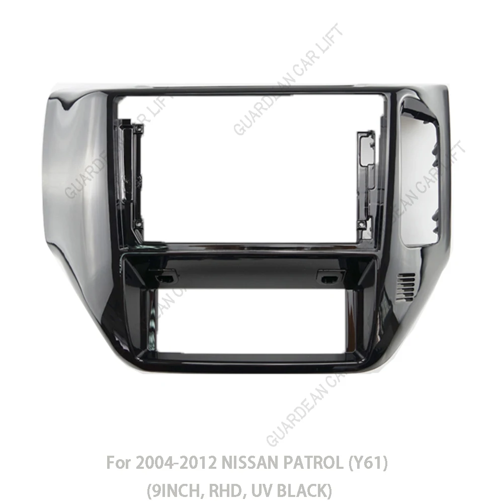 

9 дюймов для Nissan патруль V5 Y61 2004-2012 автомобильное радио Android MP5 плеер Fascia 2Din стерео панель приборной панели рамка Крышка