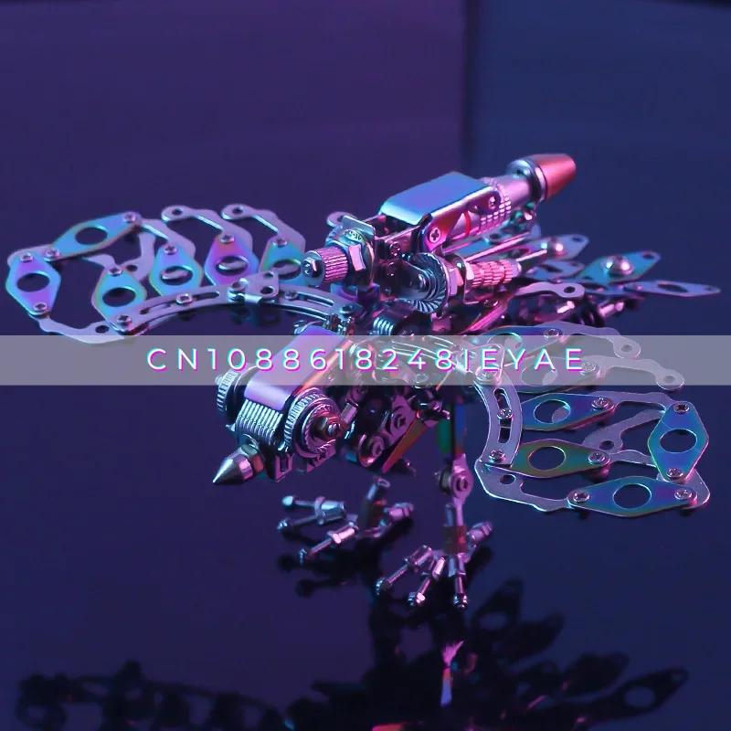 Mechanical Dangyuan Lingque 3d Three-dimensional Metal Assembly Model Bird Ornament Difficult Puzzle New Year's Gift Boys