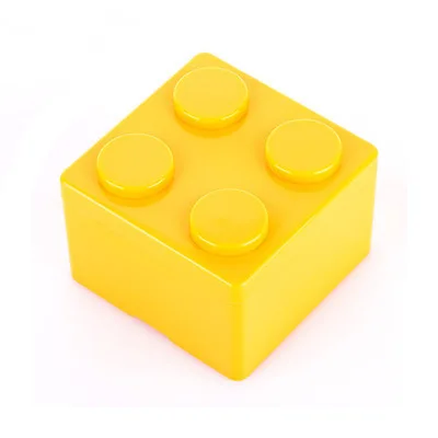 Creative Building Block Storage Organizer - Space-Saving Plastic Storage Box for Office and Kids' Gifts