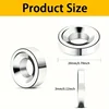 15x3/15x5/20x3mm-M4 Magnets with Holes,Small Rare Earth Magnets, Neodymium Disc Countersunk Hole Magnets for Refrigerator 4