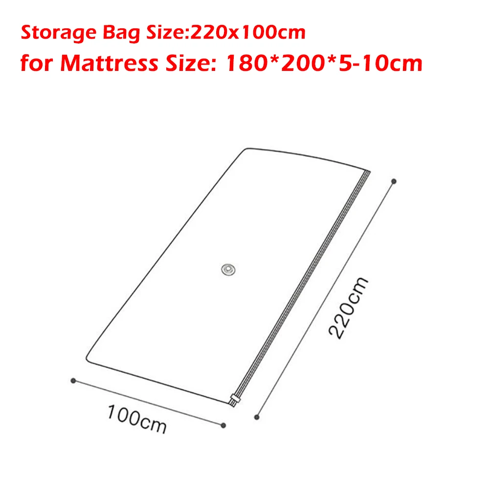 Home Use Latex Mattress Vacuum Bag Foldable Packing Storage Compression Bag  for Memory Foam Ventilated Mattress Toppers and Pad - AliExpress