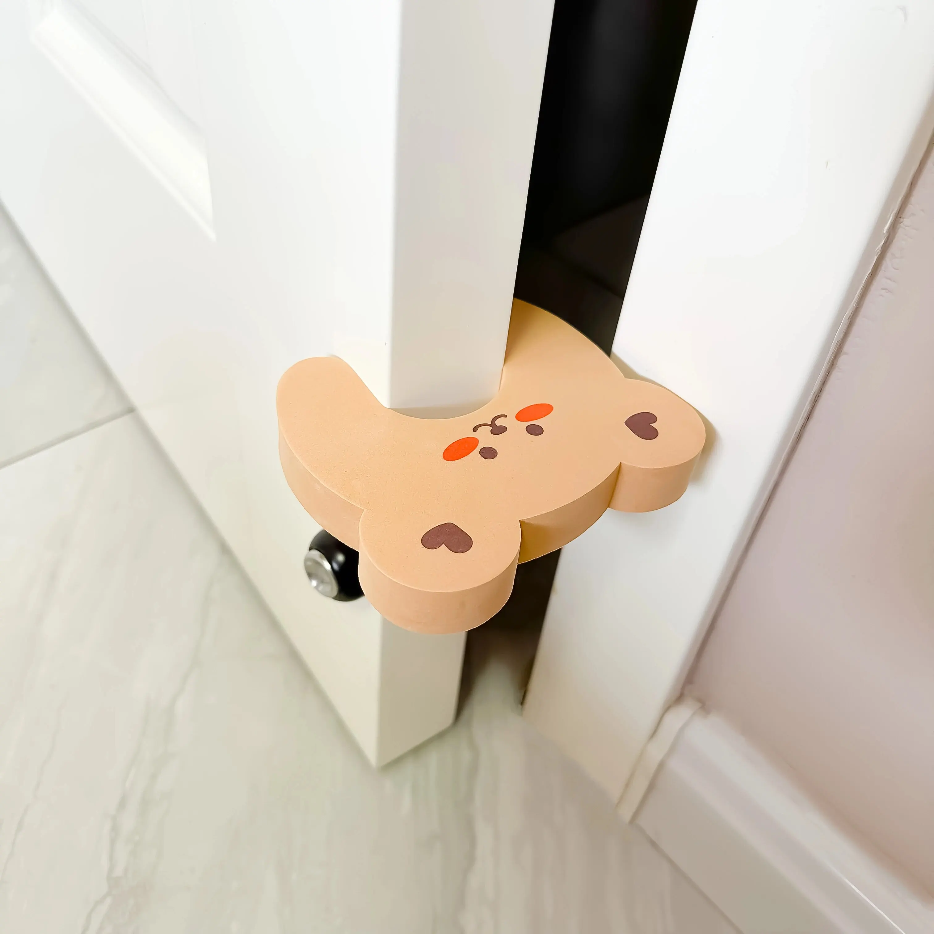 Cartoon Door Stopper Holder Lock Baby Safety Guard Finger Protectin Bedroom Thick Door Stoppers Anti-Pinch Hand Card Stop